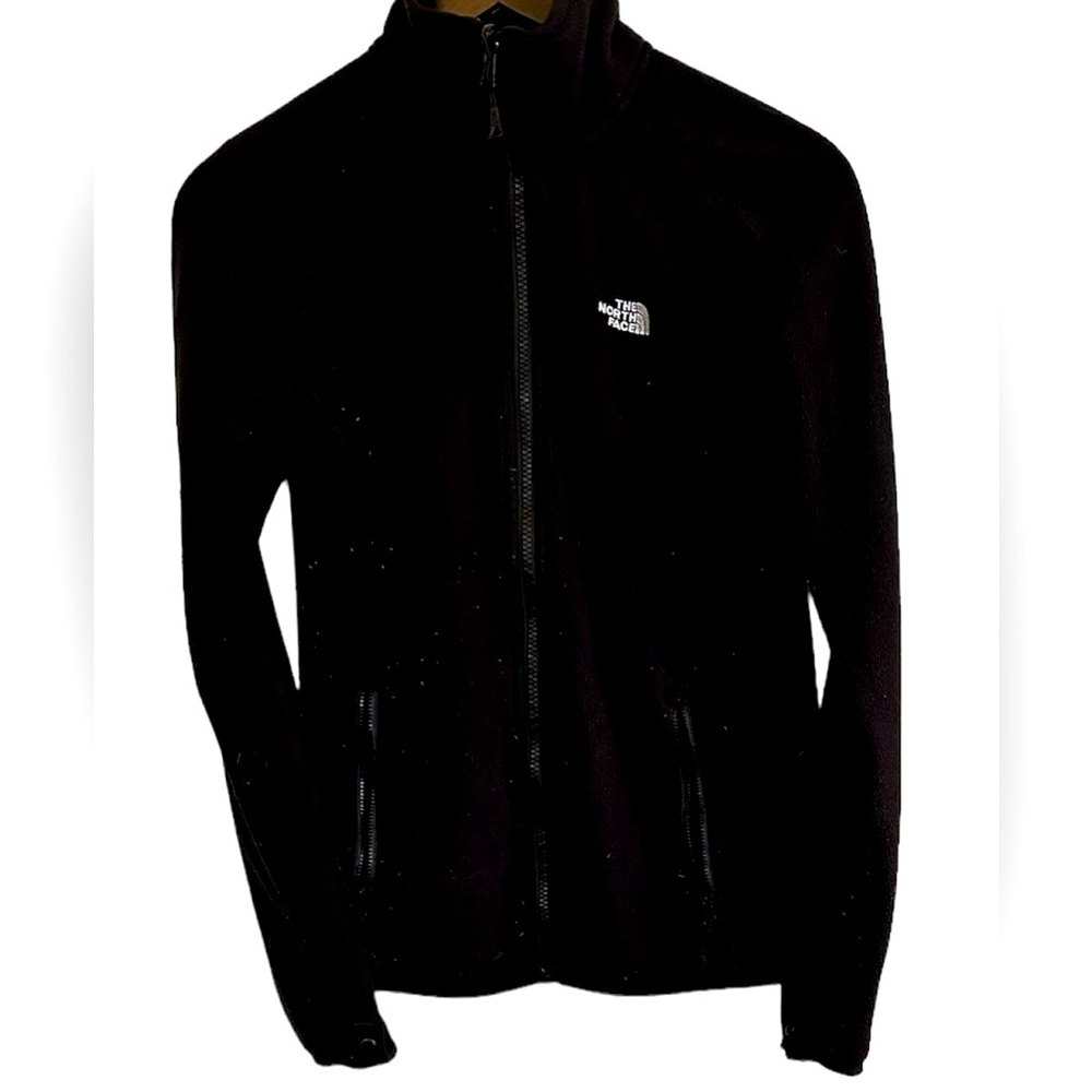 The North Face black zippered fleece women M